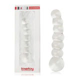 plug anale glass romance lovetoy scatola