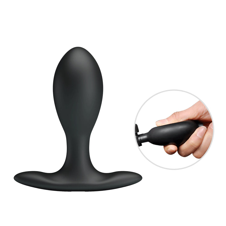 plug anale gonfiabile inflation nero pretty love nero