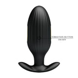 vibratore anale jefferson nero pretty love