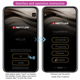 vibratore anale jefferson nero pretty love