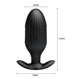 vibratore anale jefferson nero pretty love