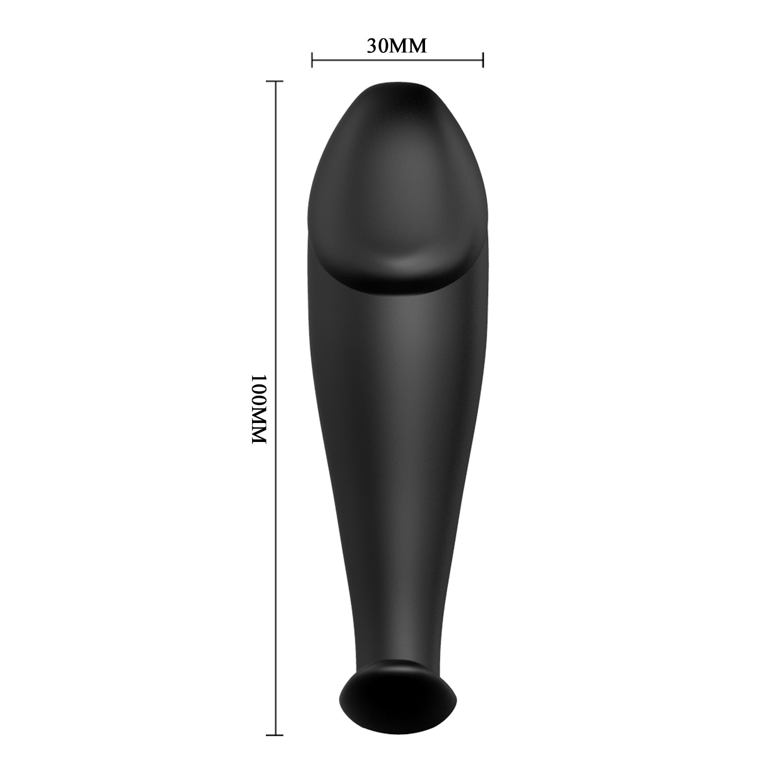plug anale whale nero pretty love