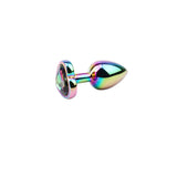 plug anale rainbow heart chisa