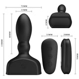 vibratore anale inflatable pulse nero mr play