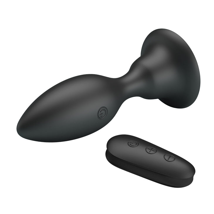 vibratore anale obsidian nero mr play