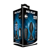 vibratore anale obsidian nero mr play