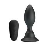 vibratore anale obsidian nero mr play