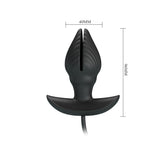 vibratore anale vibrante nero baile pretty love