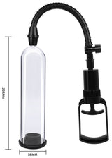 pompa e sviluppatore pene powerpump black and clear