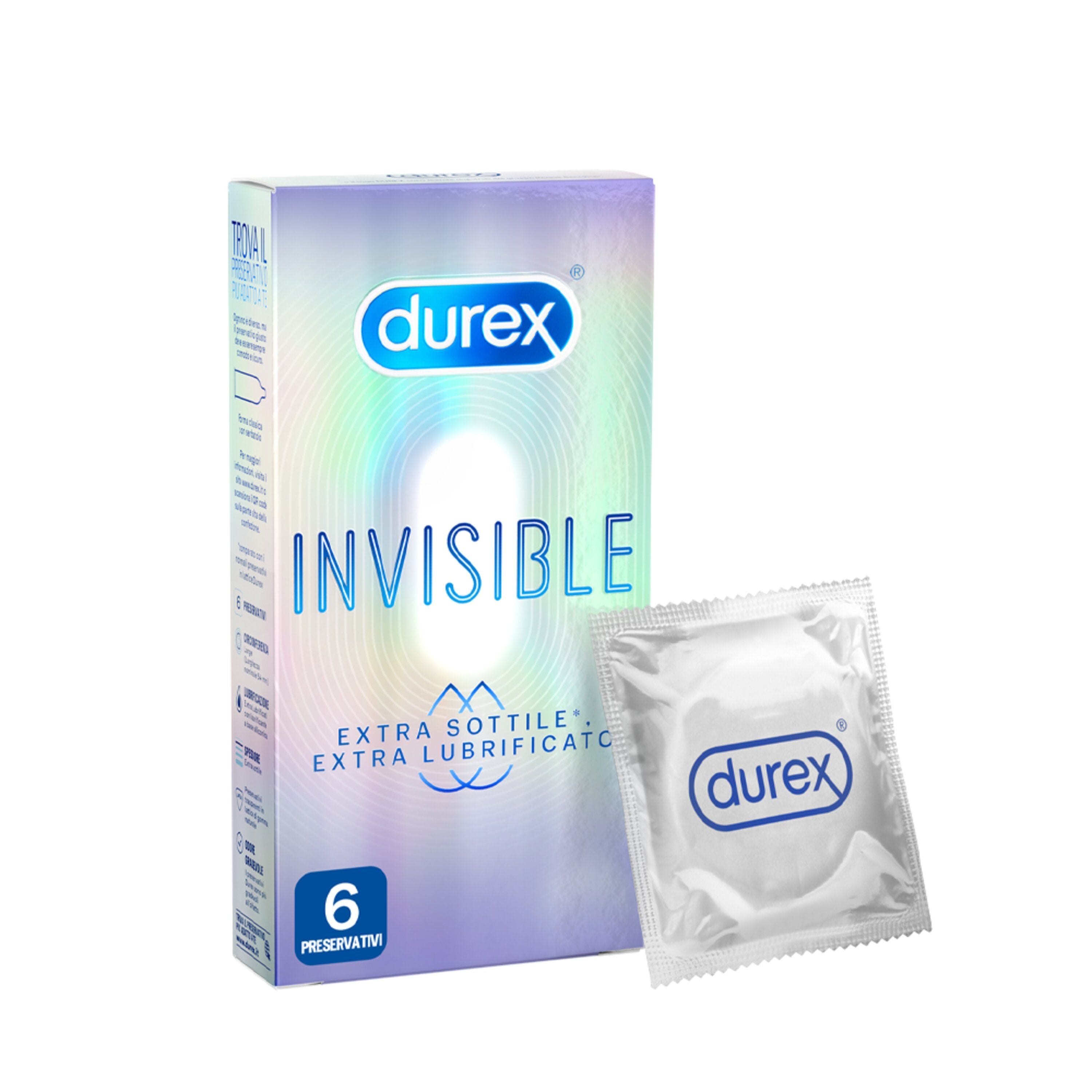 preservativi durex invisible thin 6pz