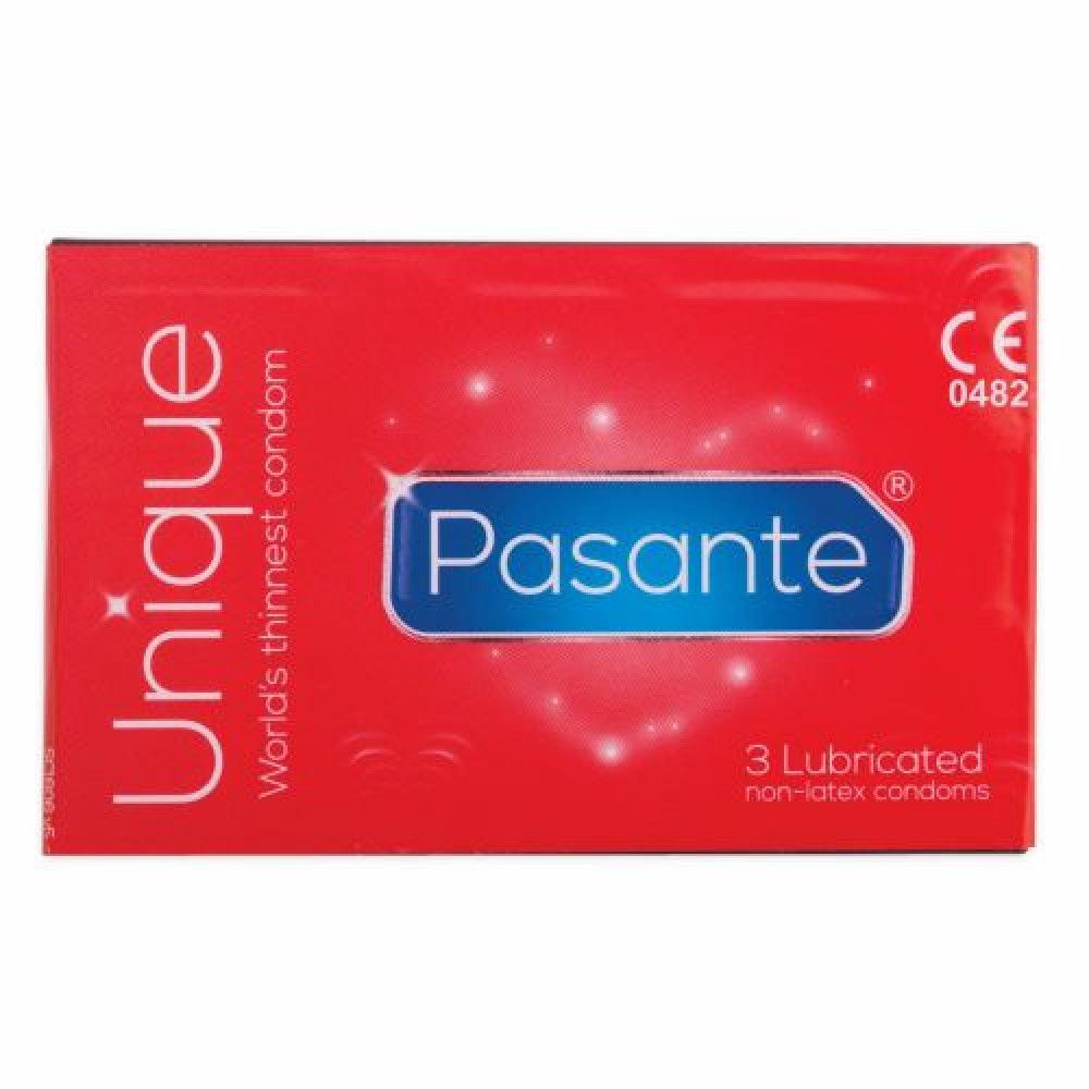 preservativi senza lattice unique 3pz pasante