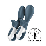 vibratore anale gonfiabile air pump booty 2 grigio satisfyer