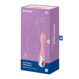vibratore gonfiabile air pump 2 rosa satisfyer
