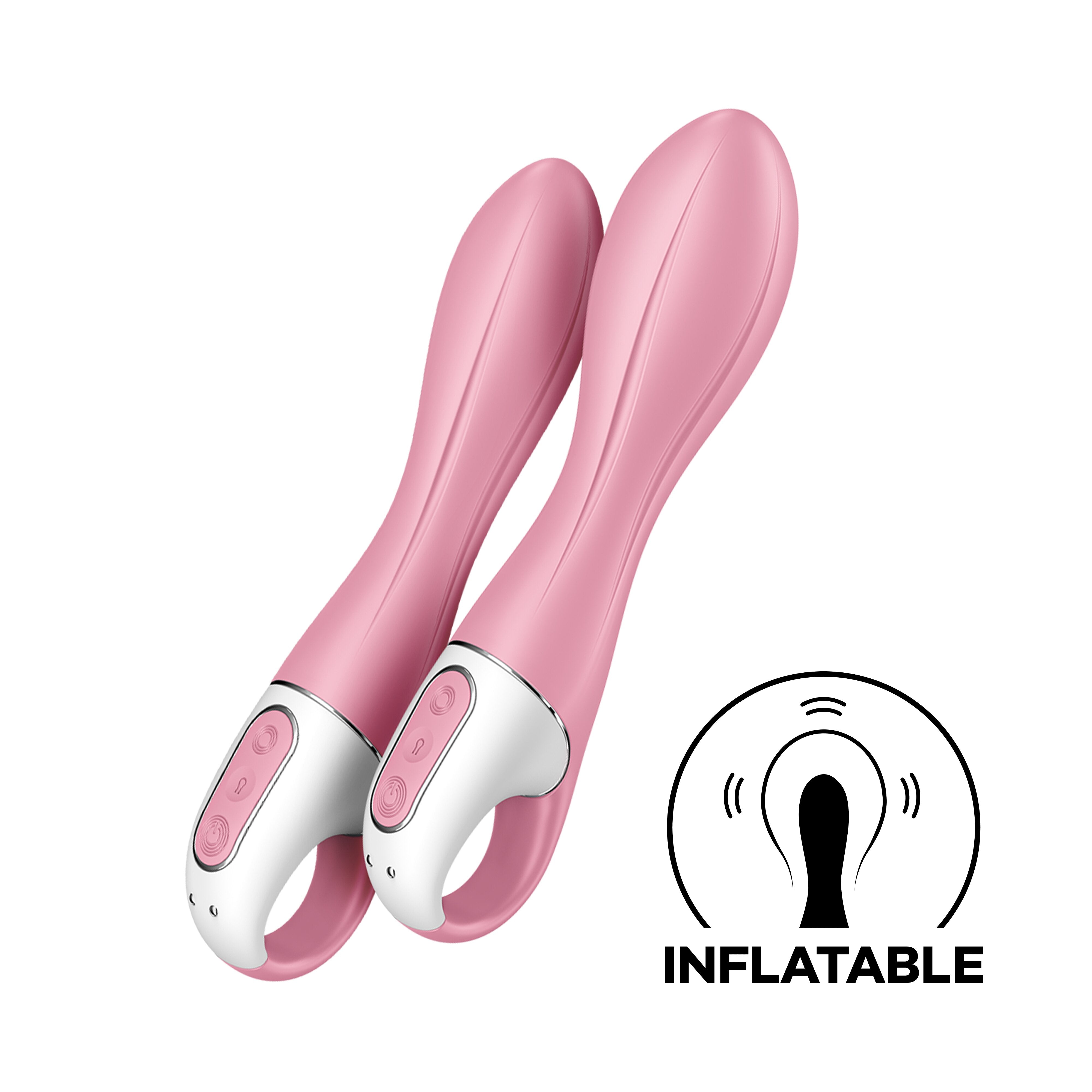 vibratore gonfiabile air pump 2 rosa satisfyer