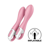 vibratore gonfiabile air pump 2 rosa satisfyer