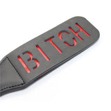sculacciatore double spank paddle bitch black toyz4lovers dall'alto