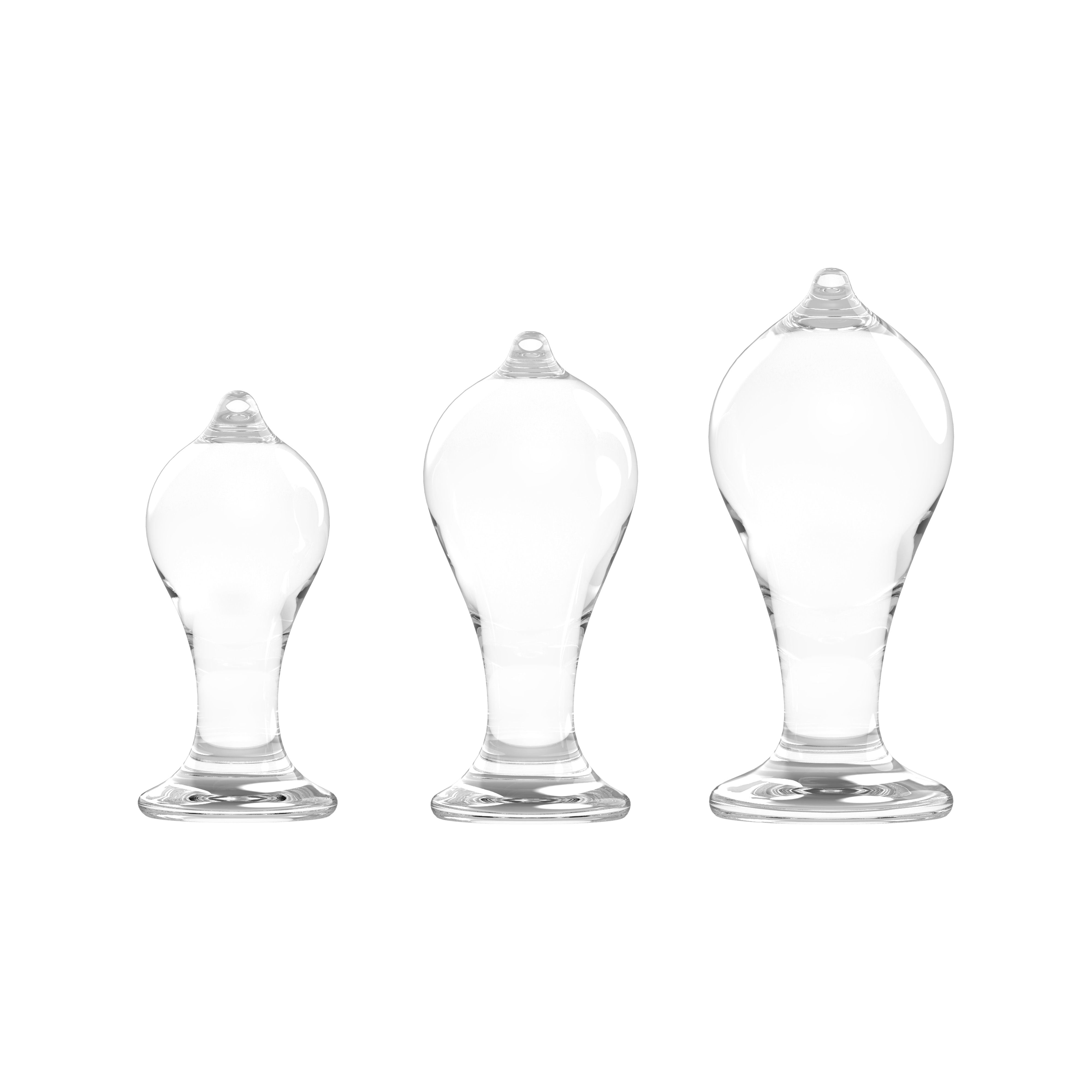 plug anale clear gaper set toyz4lovers