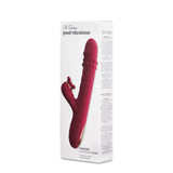 vibratore doppia stimolazione rabbit licking rosa b series