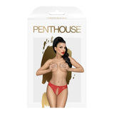 slip sexy naughty valentine rosso ml penthouse