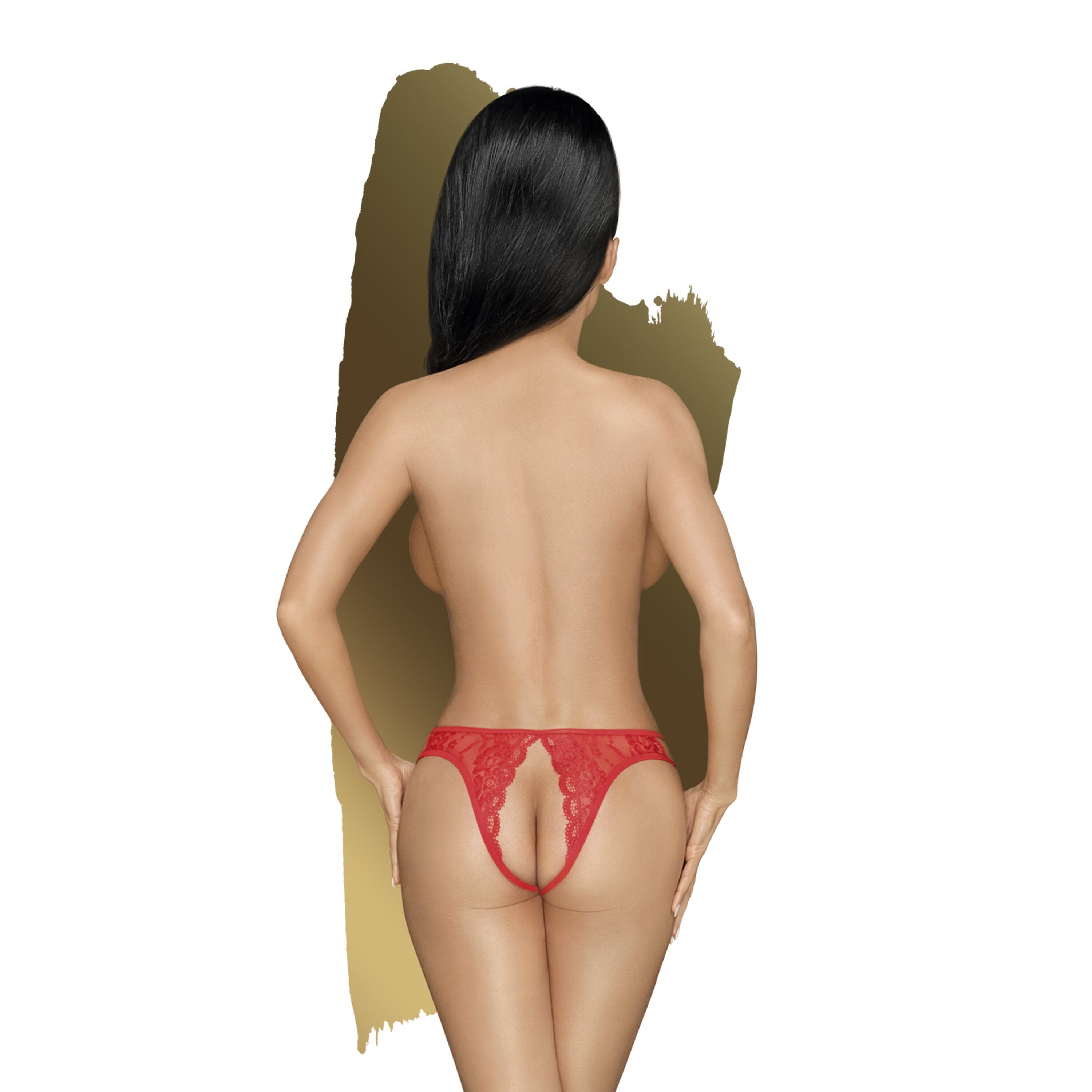 slip sexy naughty valentine rosso ml penthouse