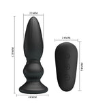 vibratore anale deep vibe nero mr play