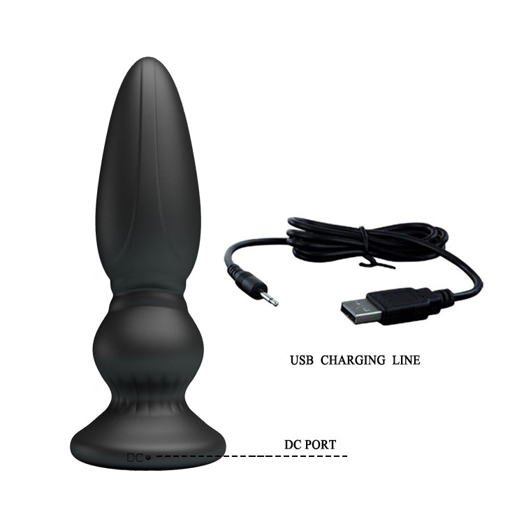 vibratore anale deep vibe nero mr play