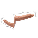 strap on doppio ultra pleasure for her rosa flesh baile