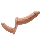 strap on doppio ultra pleasure for her rosa flesh baile