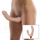strap on telecomandato strapless lovetoy indossato