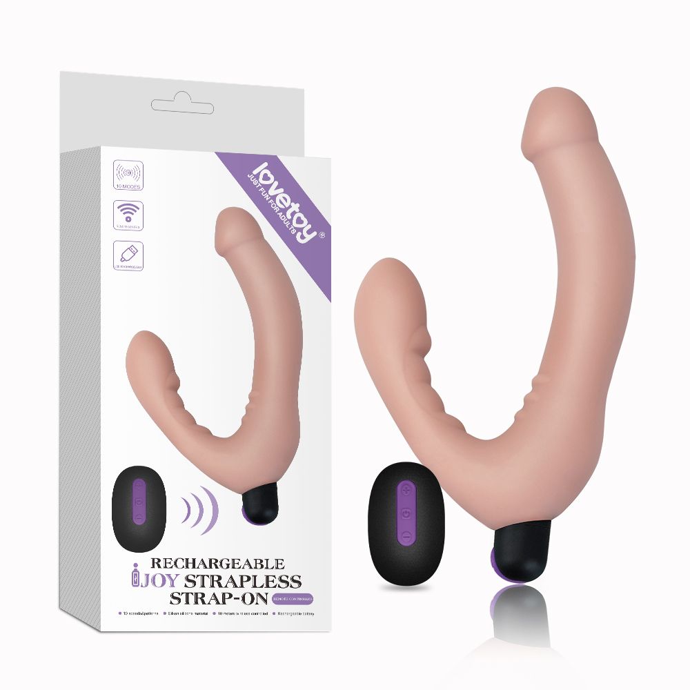 strap on telecomandato strapless lovetoy scatola