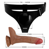 strap on vibrante ohen marrone chiaro pretty love