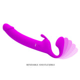 strap on vibrante zanini fucsia pretty love