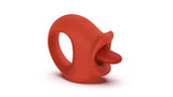 vibratore clitoride licking stimulator rosso
