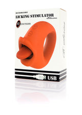 vibratore clitoride licking stimulator rosso b series