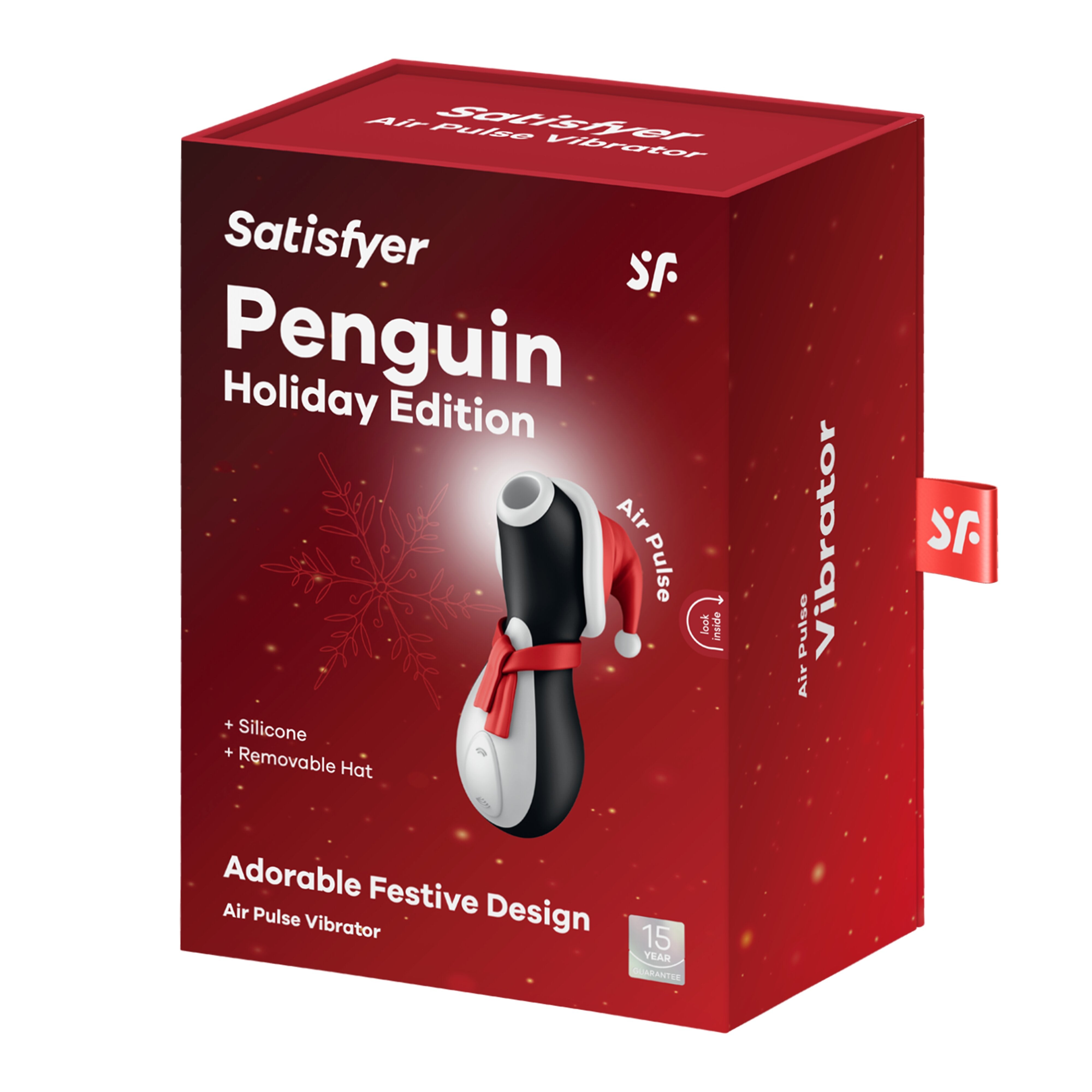 succhia clitoride penguin holiday edition satisfyer scatola