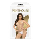 tuta sexy body search bianco sl penthouse