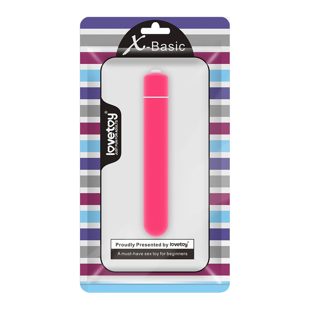 vibratore bullet x basic lovetoy confezione