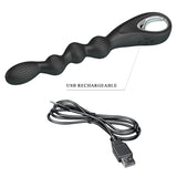 vibratore anale federer nero pretty love