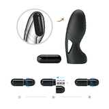 vibratore clitoride alan nero pretty love