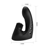 vibratore doppia stimolazione norton nero pretty love
