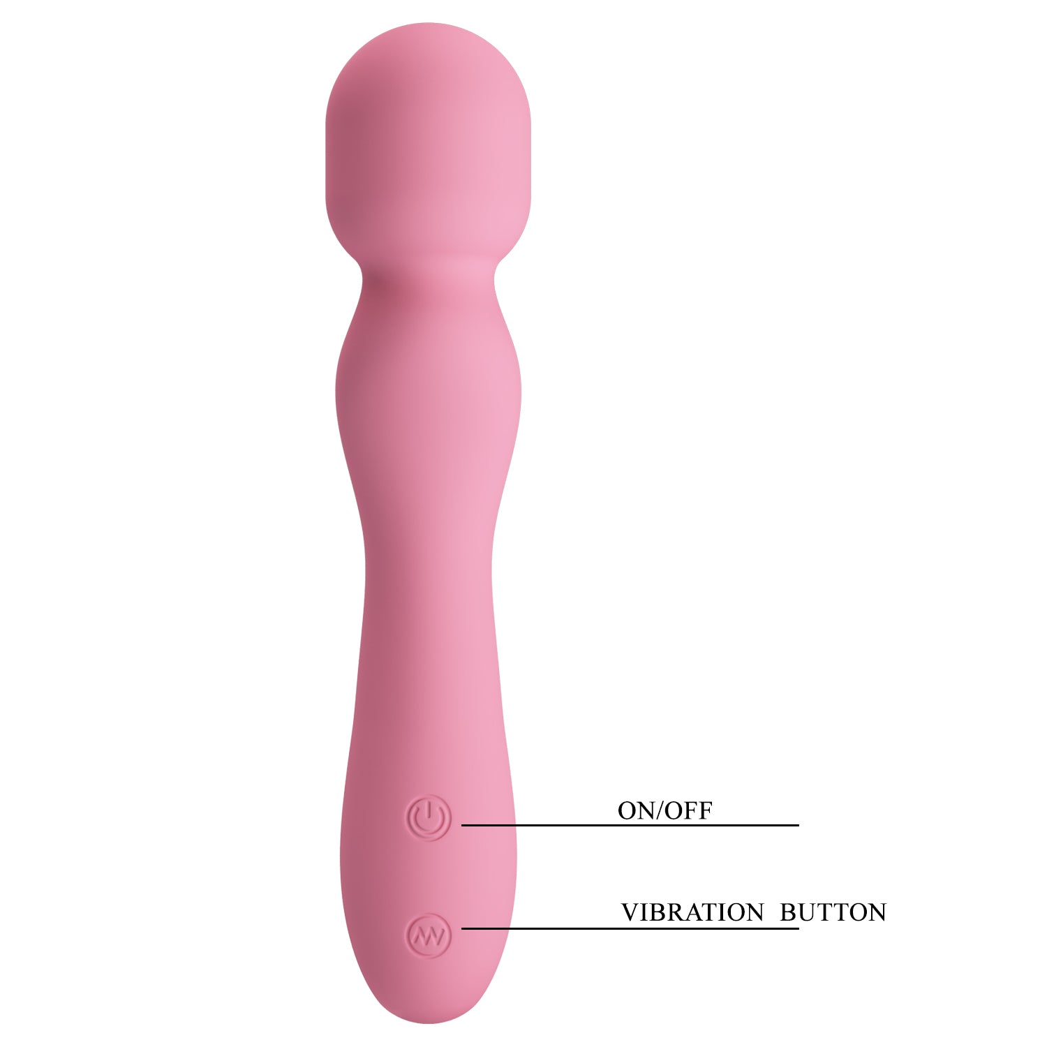 vibratore wand rosa pretty love