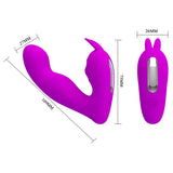 vibratore doppia stimolazione josephine fucsia pretty love