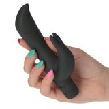 vibratore rabbit massager nero toyz4lovers