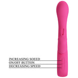 vibratore rabbit novak fucsia pretty love