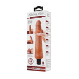 vibratore realistico alfredo marrone chiaro pretty love