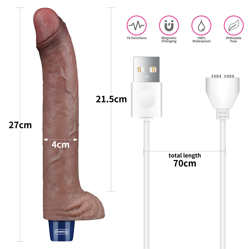 vibratore realistico bouncee lovetoy