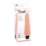 vibratore realistico true feel rosa flesh excellent power confezione