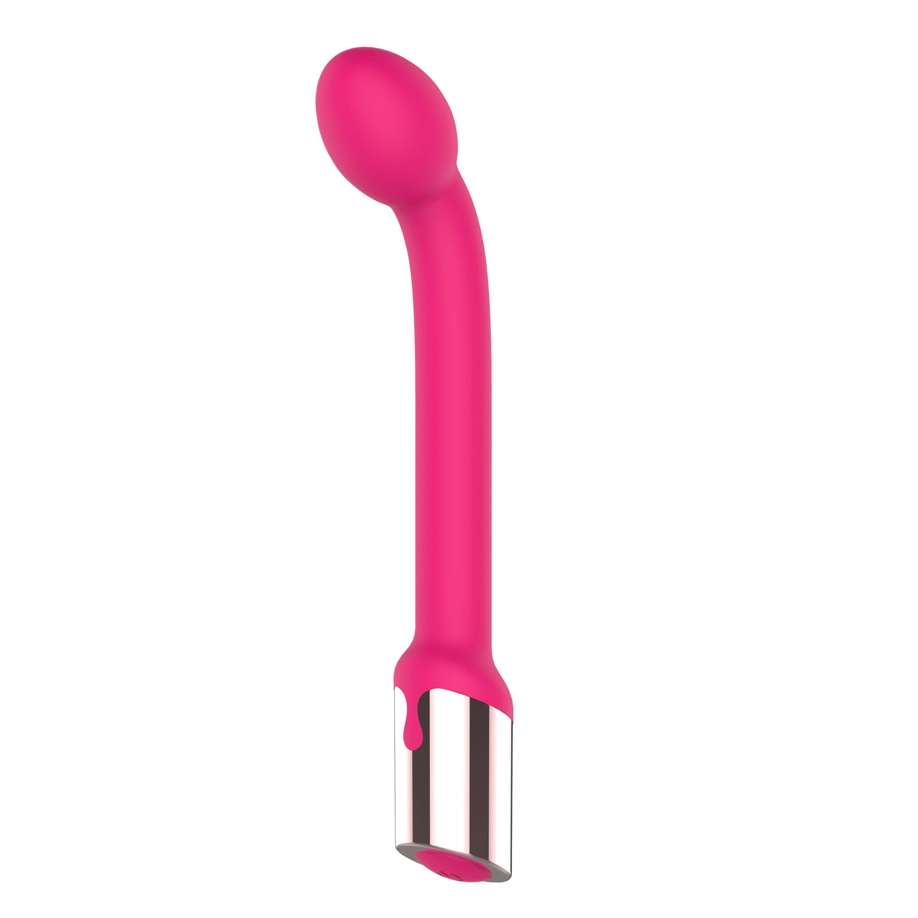 vibratore punto g magic pinky fucsia toyz4lovers lato sinistro