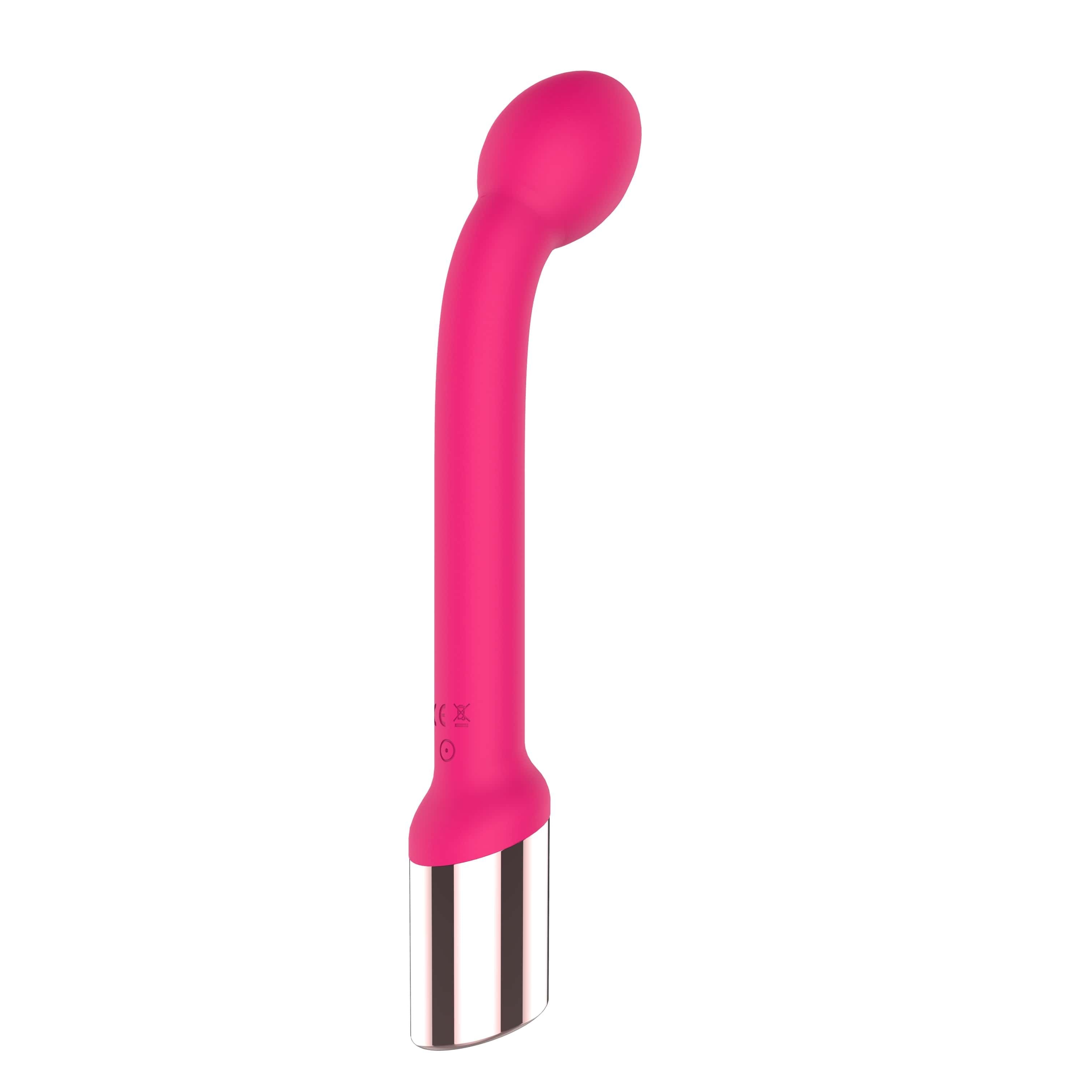 vibratore punto g magic pinky fucsia toyz4lovers lato destro